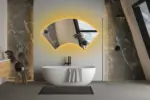 Delmar Vanity LED Mirror – Customizable Sizes & Lighting