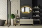 Delmar Vanity LED Mirror – Customizable Sizes & Lighting