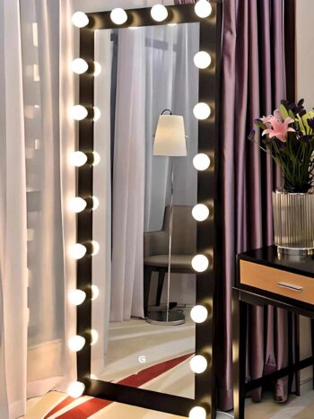 Dressing Room LED Bulb Mirror - Touch Sensor Vanity Mirror