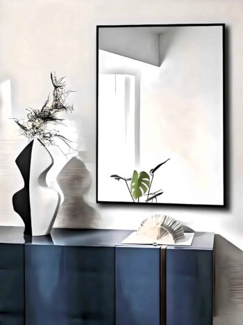 Luxury Aluminum Framed Mirror - Elite Series