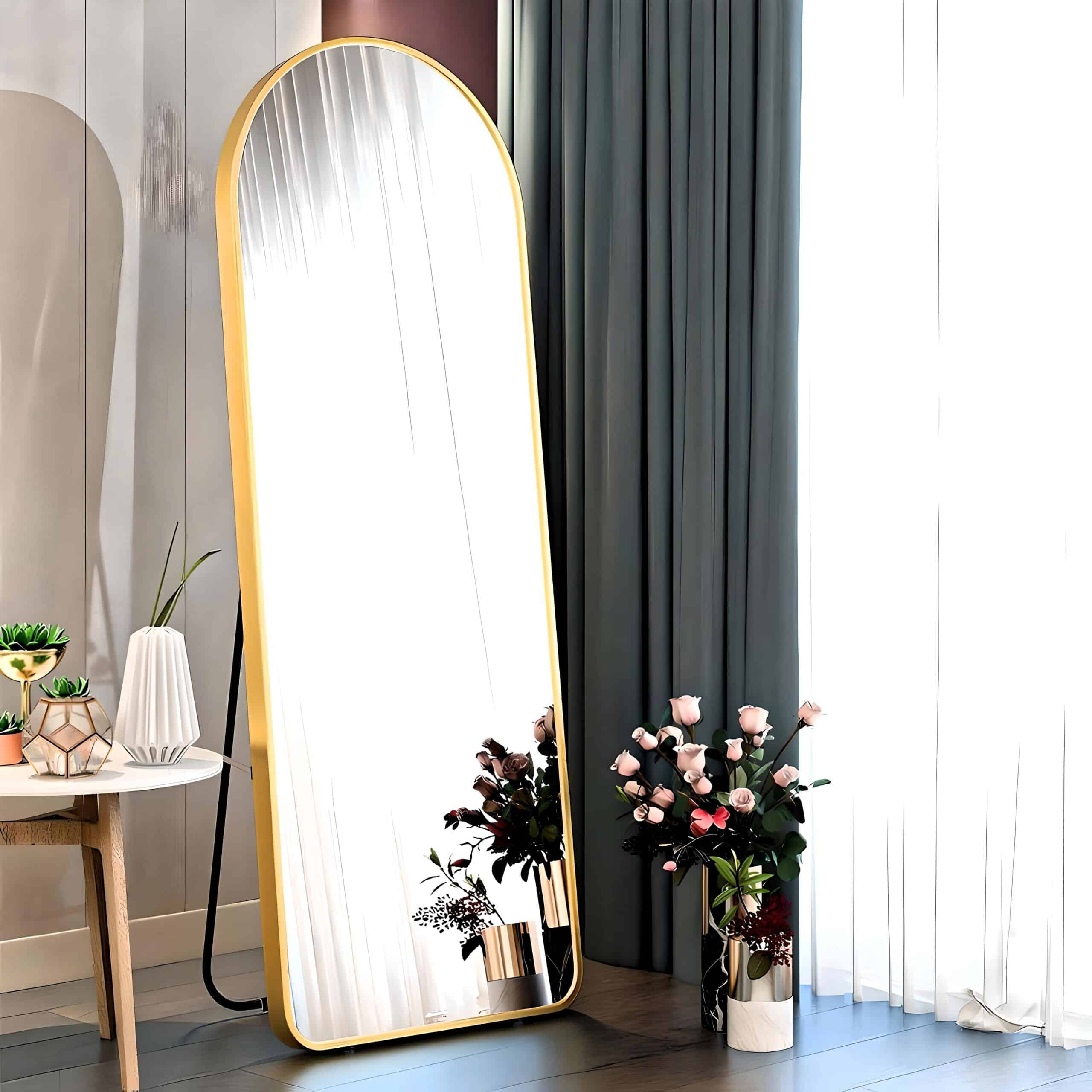 LED Metal Standing Mirror LED Metal Standing Mirror
