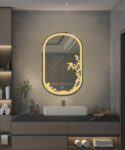 Warm Glow Belgium Glass LED Mirror | Touch Sensor