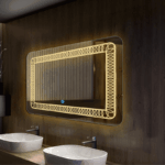 Warm Light Demister LED Mirror
