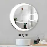 Franciska Round LED Mirror | 3-Light Dimmable Wall Vanity