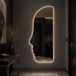 Full Length Slim LED Wall Mirror 3 Light Modes Natural, Warm & Cold White1