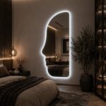 Full Length Slim LED Wall Mirror 3 Light Modes Natural, Warm & Cold White1