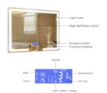 Smart LED Mirror | Saint-Gobain/Modiguard | Lightmirror.in