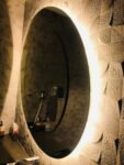 RoyalWarm 48 Full Length LED Mirror | Brass PVD | Lightmirror.in