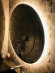 RoyalWarm 48 Full Length LED Mirror | Brass PVD | Lightmirror.in