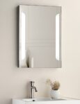 36x24 Inches Premium LED Light Mirror with 5-Year Warranty – Modern White Design | LightMirror.in