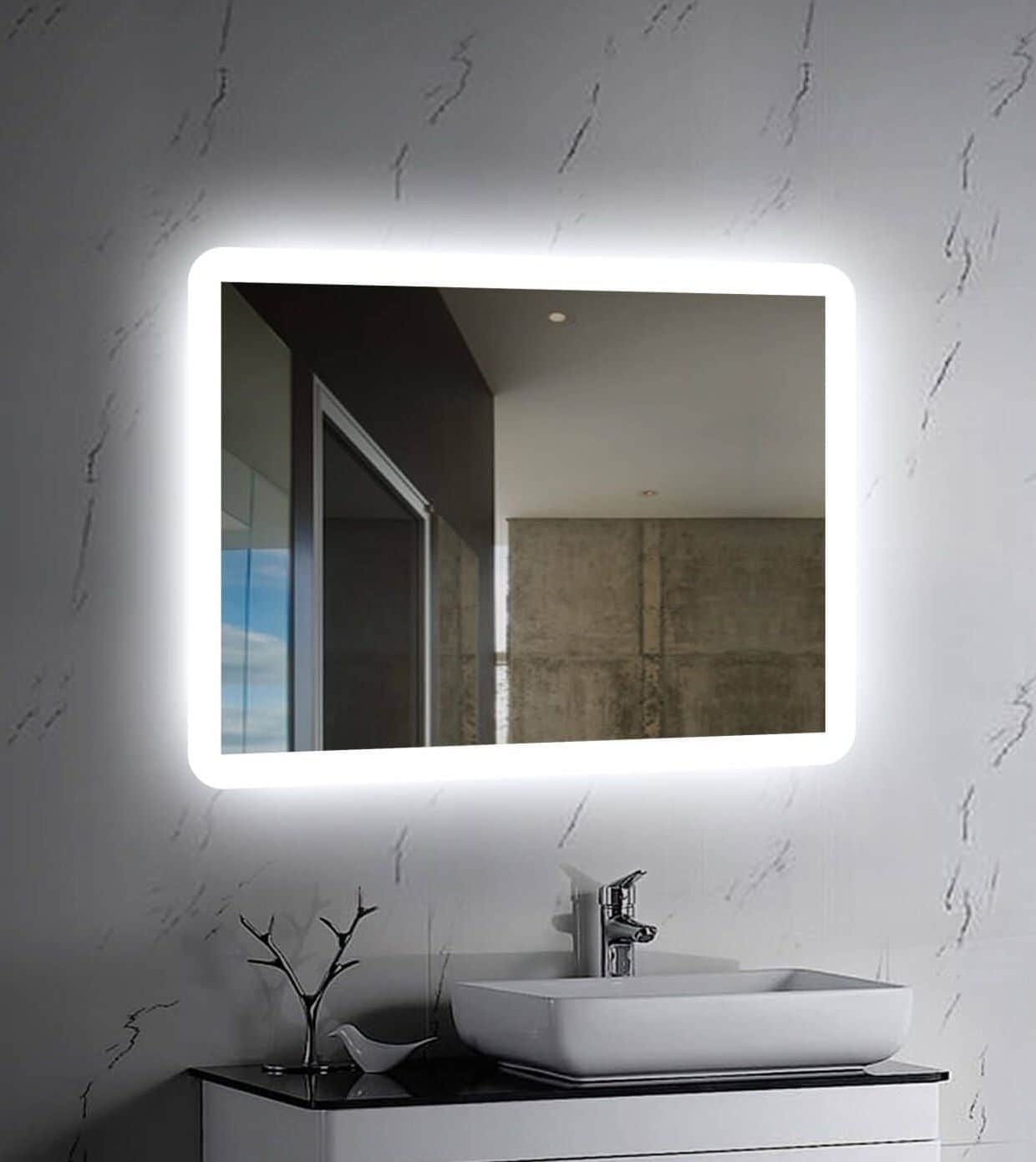 CustomGlow LED Mirror | Horizontal/Vertical | Lightmirror.in CustomGlow LED Mirror | Horizontal/Vertical | Lightmirror.in