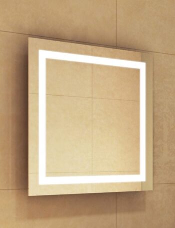 Square Glow 30 LED Mirror | Lightmirror.in
