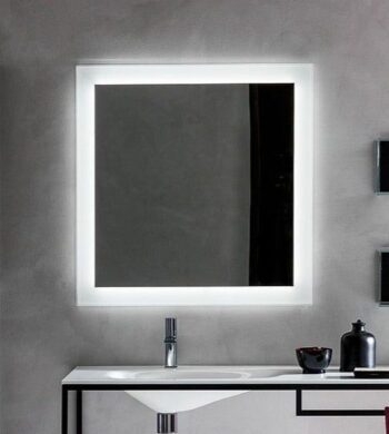 White LED Rope Light Mirror – Modern Design with Premium Quality by LIGHTMIRROR.IN