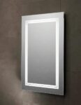 36×24 Inches Rectangular Modern LED Light Mirror with White Lights – Premium Quality by LIGHTMIRROR.IN