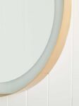 BrassMatt LED Mirror | Philips LED | Lightmirror.in