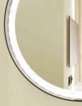 Custom light round mirrors