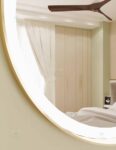 BrassMatt LED Mirror | Philips LED | Lightmirror.in
