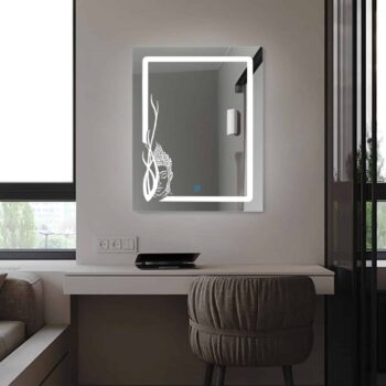 Natural Light Demister LED Mirror | Saint-Gobain/ModiGuard Glass | Touch Control