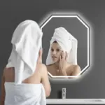 Gizell Irregular 3-Color LED Mirror