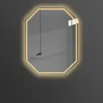 Gizell Irregular 3-Color LED Mirror