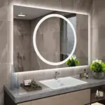 Holton Rectangle 3-Color LED Mirror