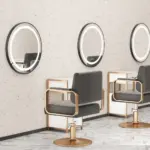 Keuna Round LED Mirror | Metal Frame | Dimmable