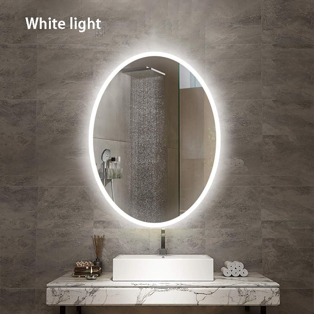 Kolby Frosted Edge Oval 3-Color LED Mirror - Frosted Edge LED Mirror | LightMirror.in Kolby Frosted Edge Oval 3-Color LED Mirror - Frosted Edge LED Mirror | LightMirror.in