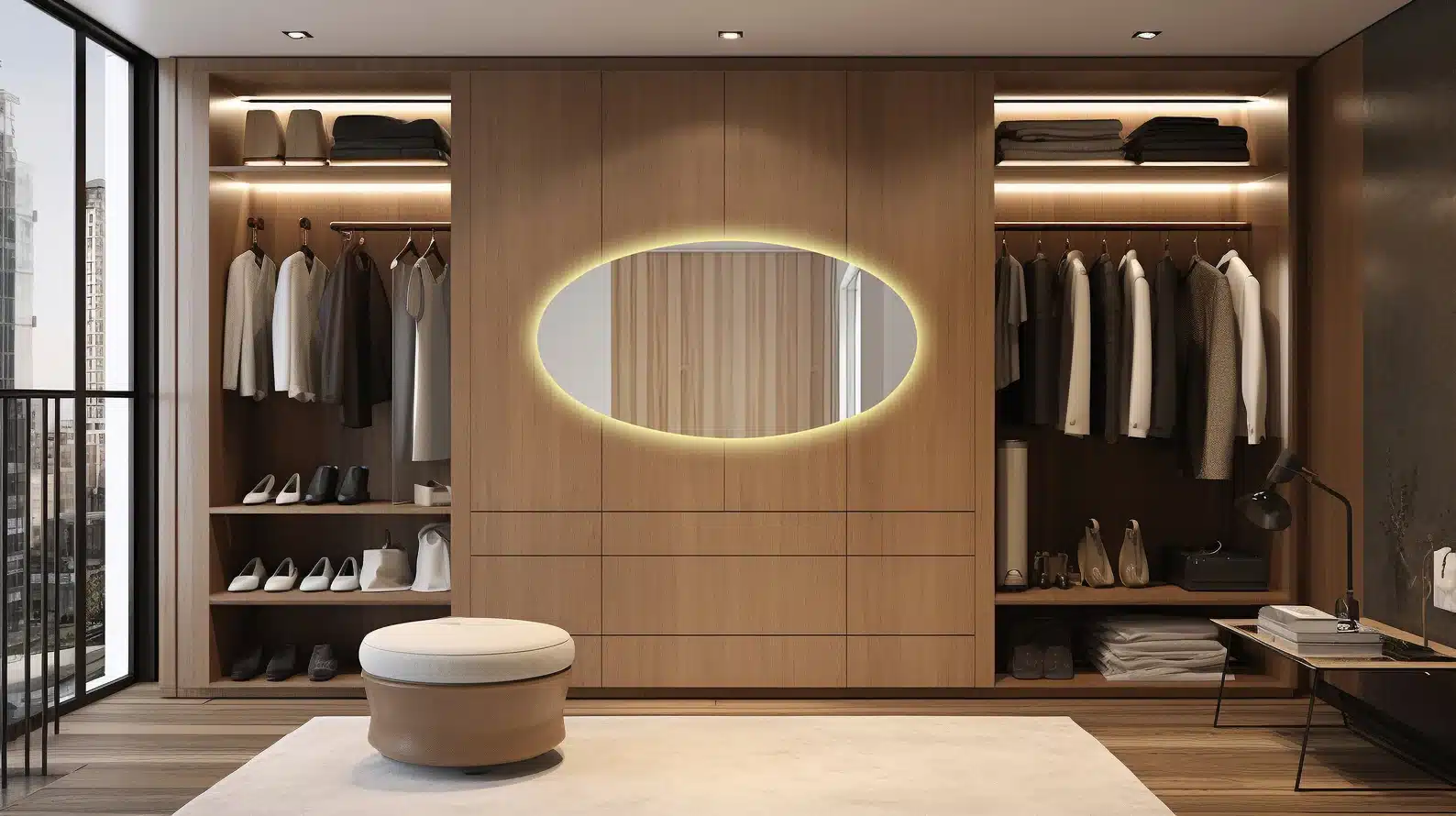 Kolomon Large Oval Backlit 3-Color LED Mirror - light mirror | LightMirror.in Kolomon Large Oval Backlit 3-Color LED Mirror - light mirror | LightMirror.in