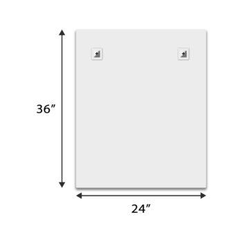 Ledmirror Rectangularhooks2436in 1.jpeg | LightMirror.in