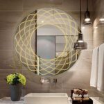 Serene Glow Belgian Mirror