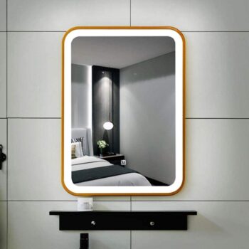 Liana Gold LED Rectangle Mirror