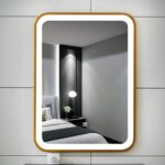 Liana Gold LED Rectangle Mirror