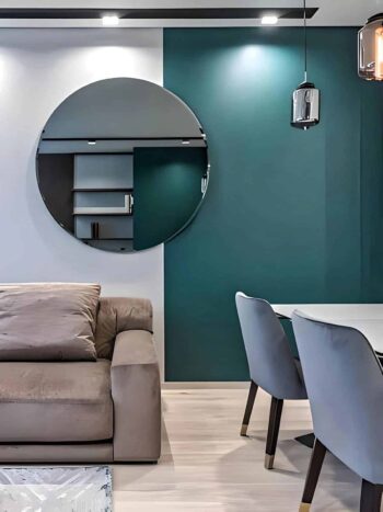 Vista Living Room Mirror - Imported Belgium Glass & Custom Shape