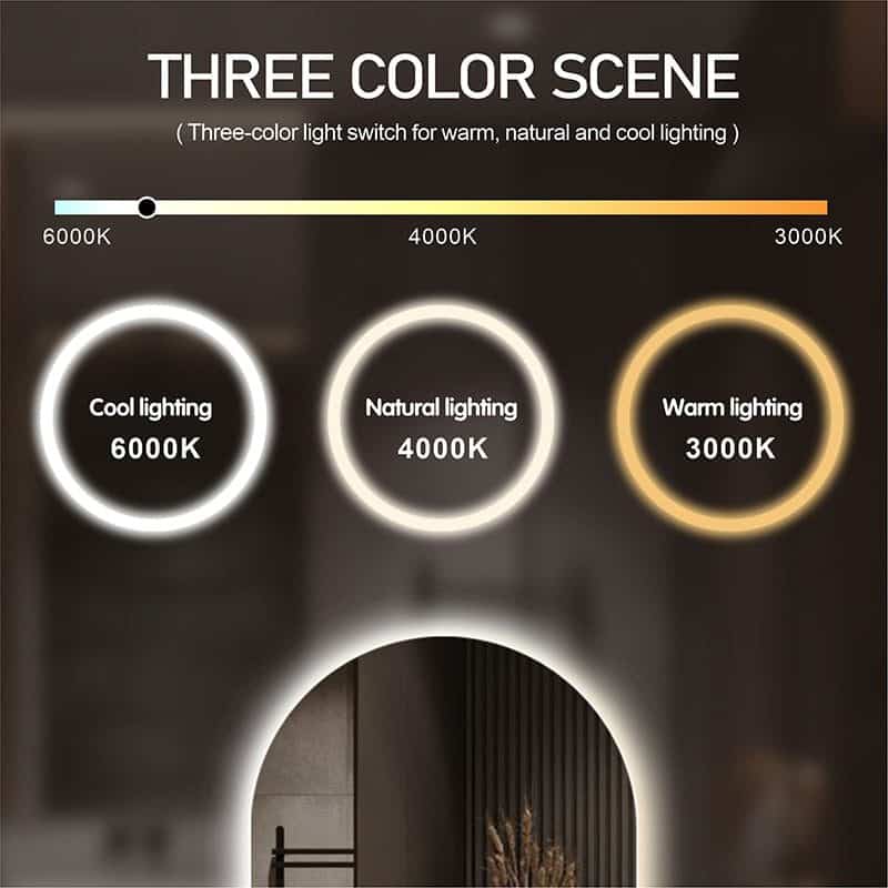 Arched Illumina LED Bathroom Mirror – Oval Design, Anti-Fog, and Adjustable Lighting - Uncategorized | LightMirror.in Arched Illumina LED Bathroom Mirror – Oval Design, Anti-Fog, and Adjustable Lighting - Uncategorized | LightMirror.in
