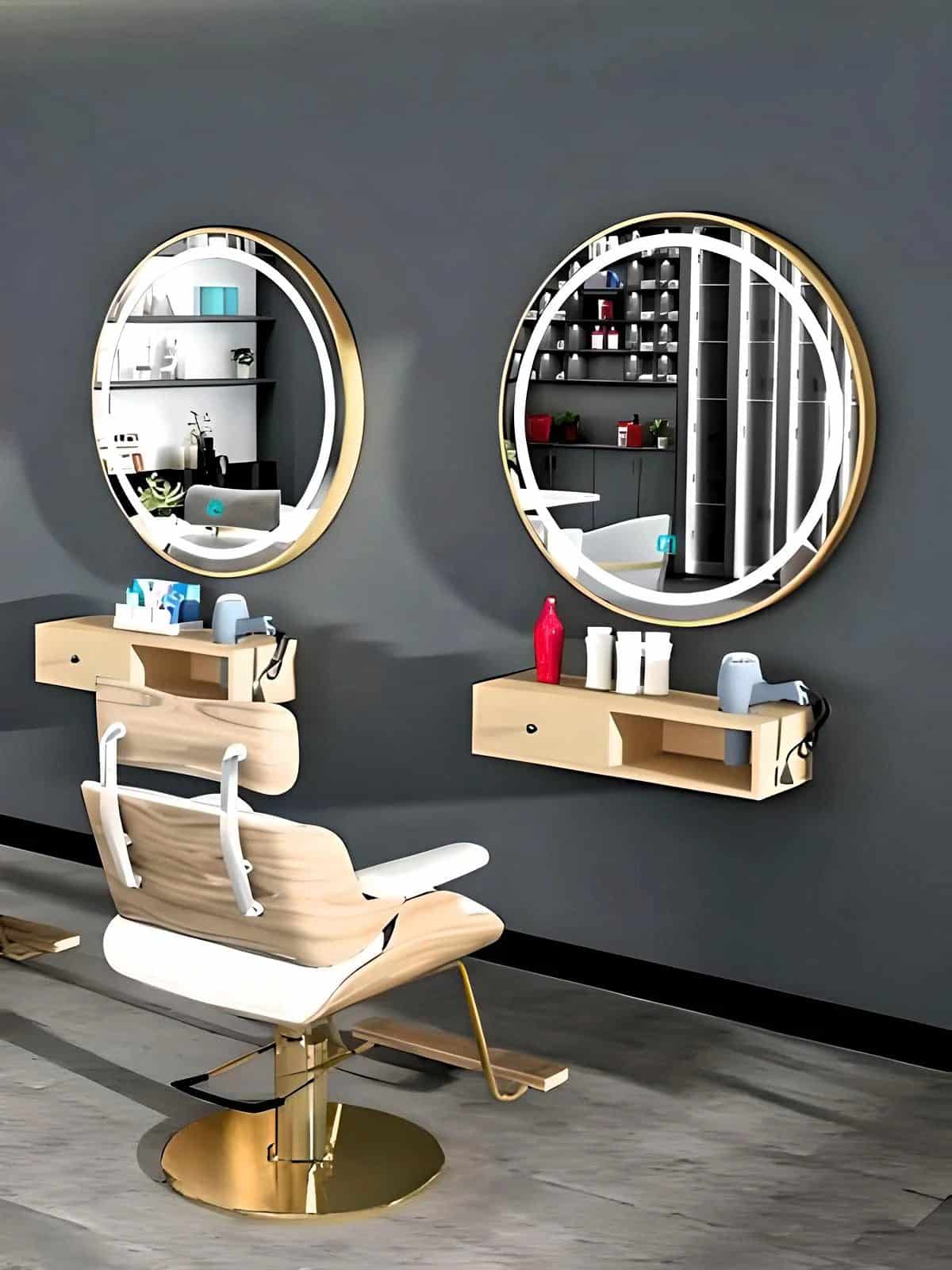gold frame round led mirror gold frame round led mirror