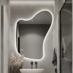 Melfa Irregular 3-Color LED Mirror