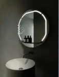 Mirage Round LED Mirror | 3-Tone Dimmable Lighted Circle