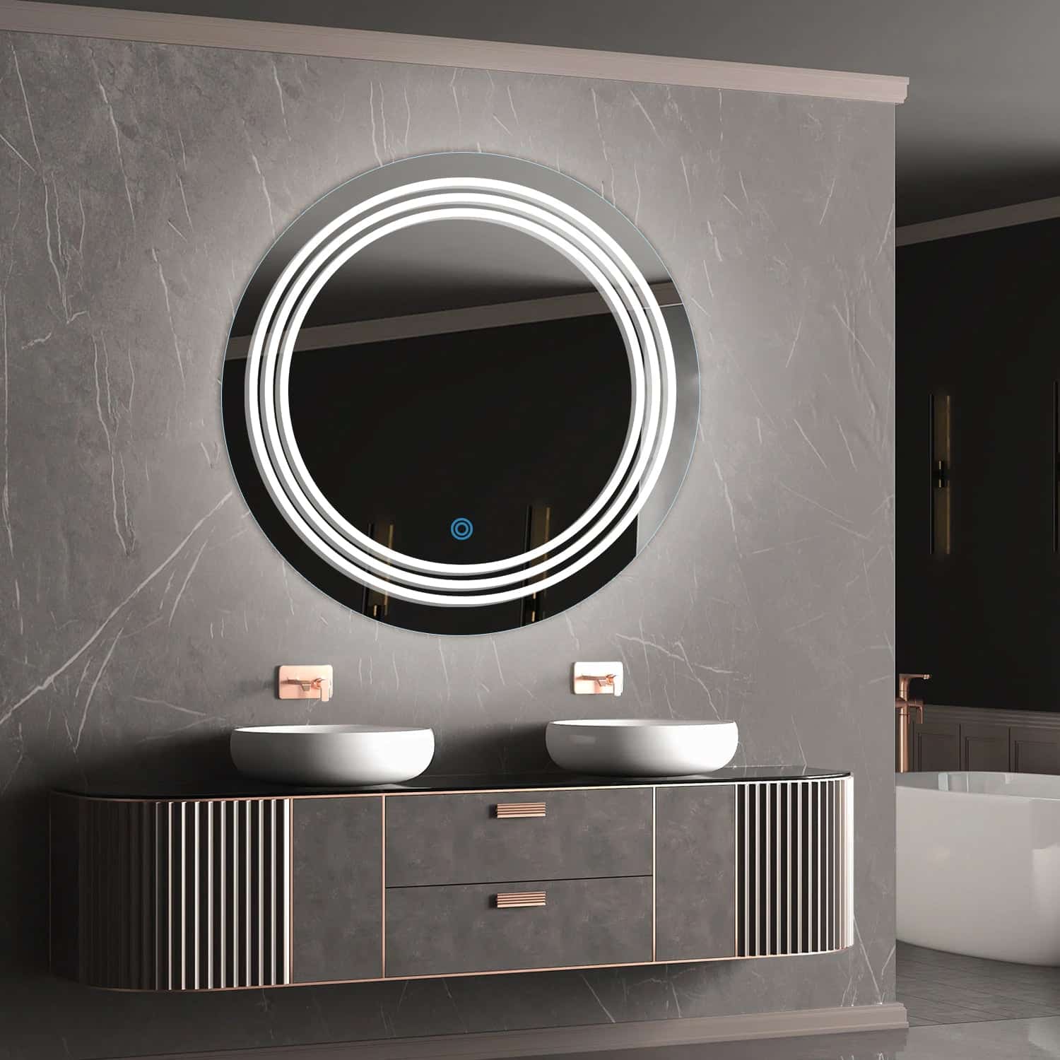 Moondisctrioedged Ledbathroommirror Naturalwhitelight Round01copy 1.jpeg | LightMirror.in Moondisctrioedged Ledbathroommirror Naturalwhitelight Round01copy 1.jpeg | LightMirror.in