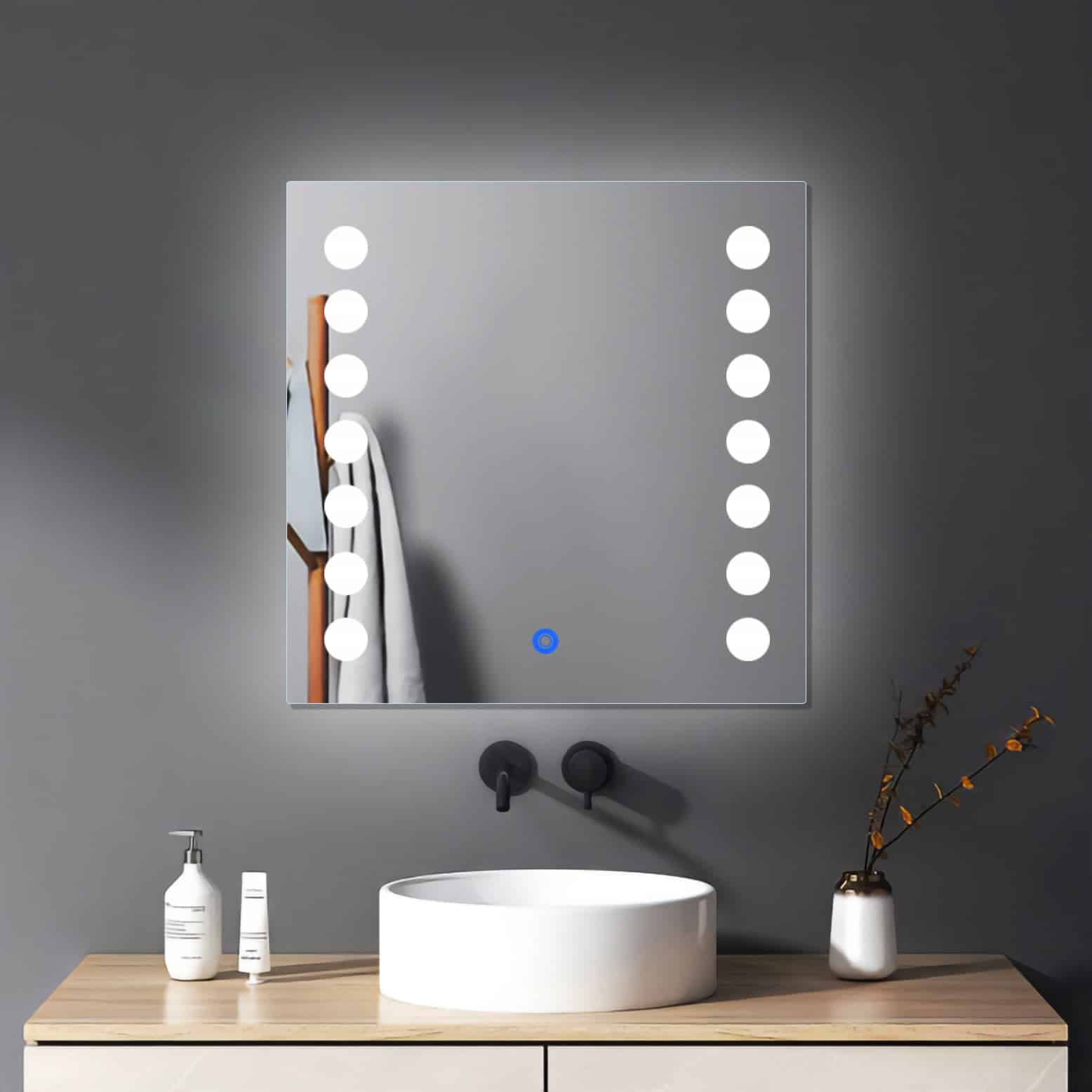Natural White LED Bathroom Mirror| lightmirror.in Natural White LED Bathroom Mirror| lightmirror.in
