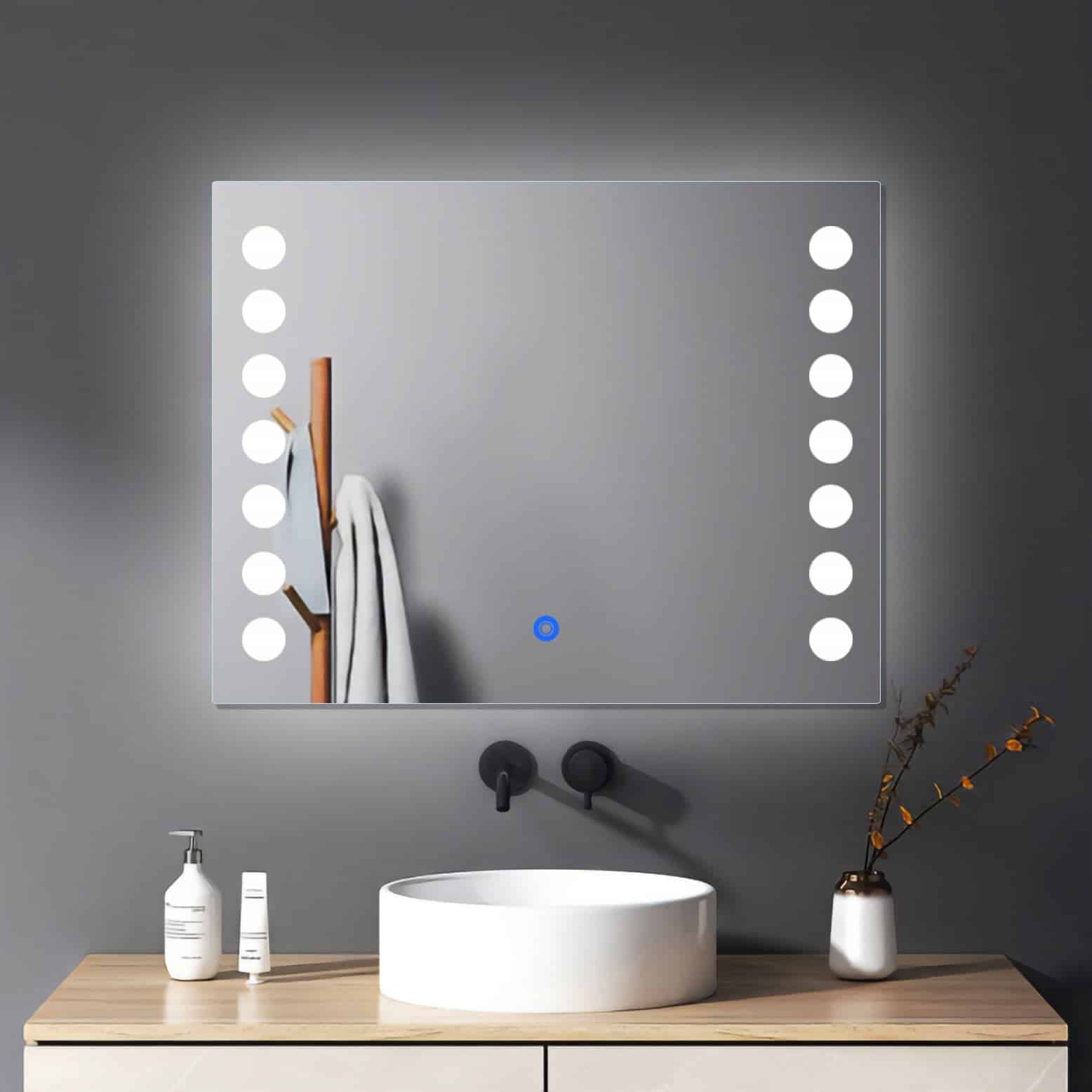 Moongleamilluminateddots Ledbathroommirror Naturalwhitelightrect 1.jpeg | LightMirror.in Moongleamilluminateddots Ledbathroommirror Naturalwhitelightrect 1.jpeg | LightMirror.in