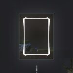 Dual Color Rectangular Glow LED Mirror for Bathroom