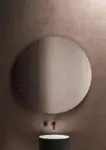 Nafna Round 3-Color LED Mirror