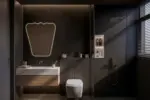 Nicat Irregular Backlit 3-Color LED Mirror