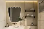 Nicat Irregular Backlit 3-Color LED Mirror