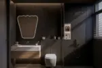 Nicat Irregular Backlit 3-Color LED Mirror