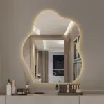 Ocilla Backlit Irregular 3-Color LED Mirror