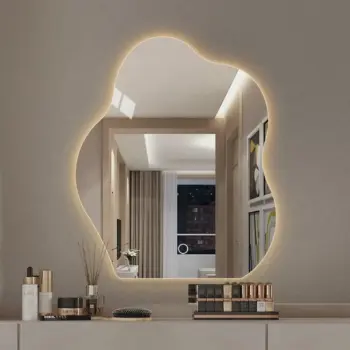 Ocilla Backlit Irregular 3-Color LED Mirror