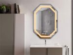 Orlonda Hex LED Mirror – Dimmable Touch Sensor Vanity Mirror
