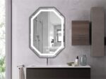 Orlonda Hex LED Mirror – Dimmable Touch Sensor Vanity Mirror