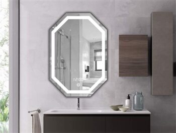 Orlonda Hex LED Mirror - Dimmable Touch Sensor Vanity Mirror